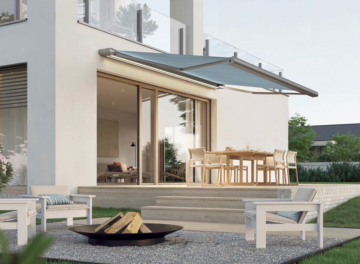 Die neue Warema Terrea K55 Markise - ausgezeichnet mit dem Designaward