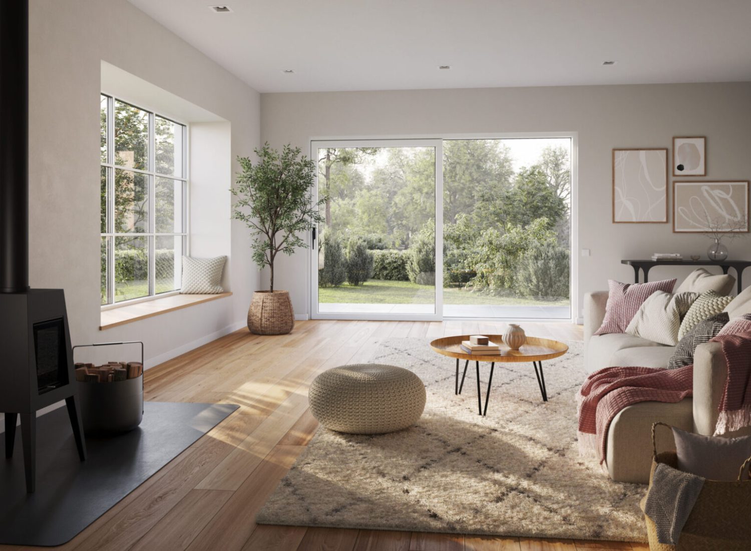 Zirkon Blue Hebeschiebetuer von Josko